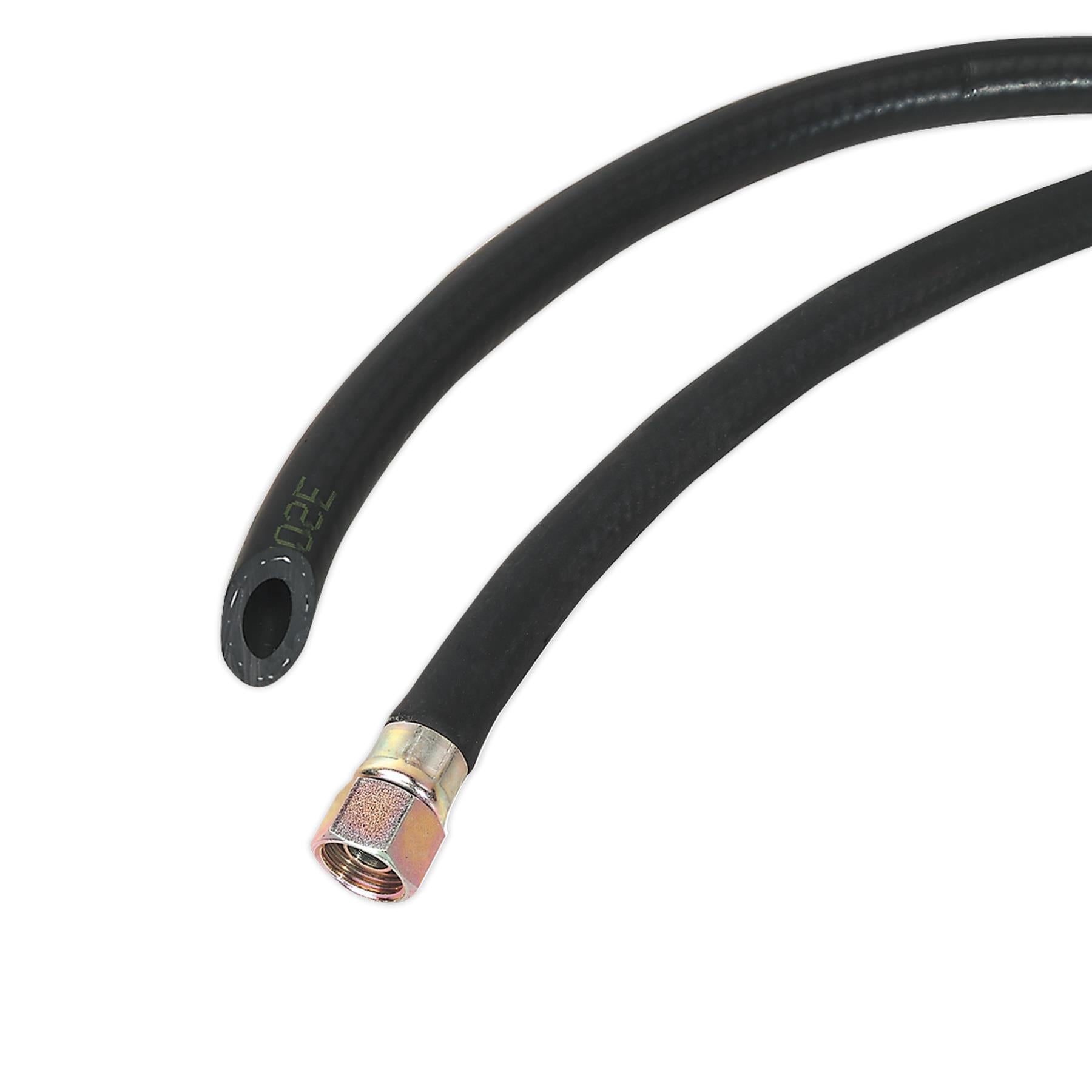 Sealey Heavy Duty Rubber Air Compressor Hose 15m x Ø10mm with 1/4"BSP Unions
