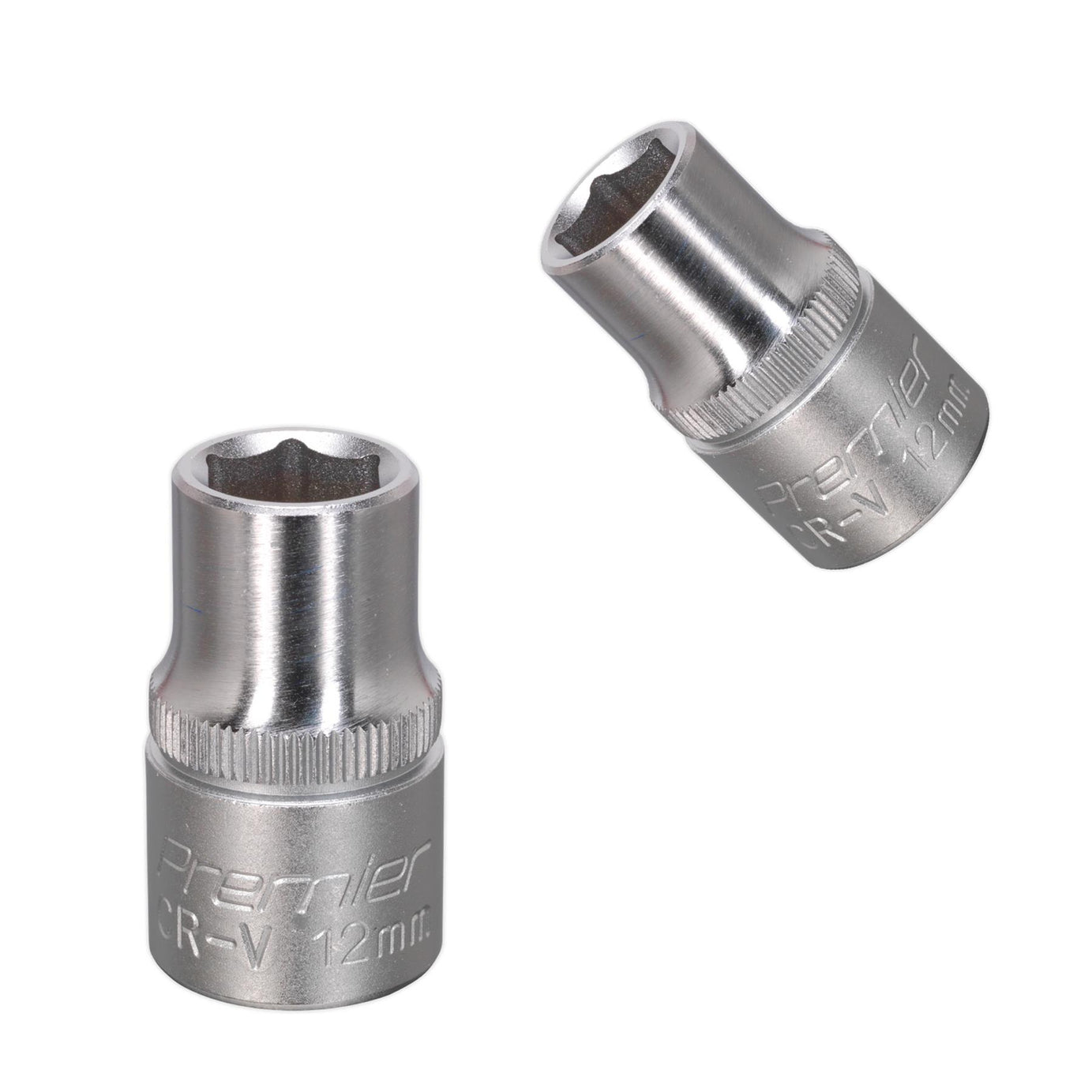 Sealey WallDrive Socket 12mm 1/2"Sq Drive Chrome Vanadium Steel