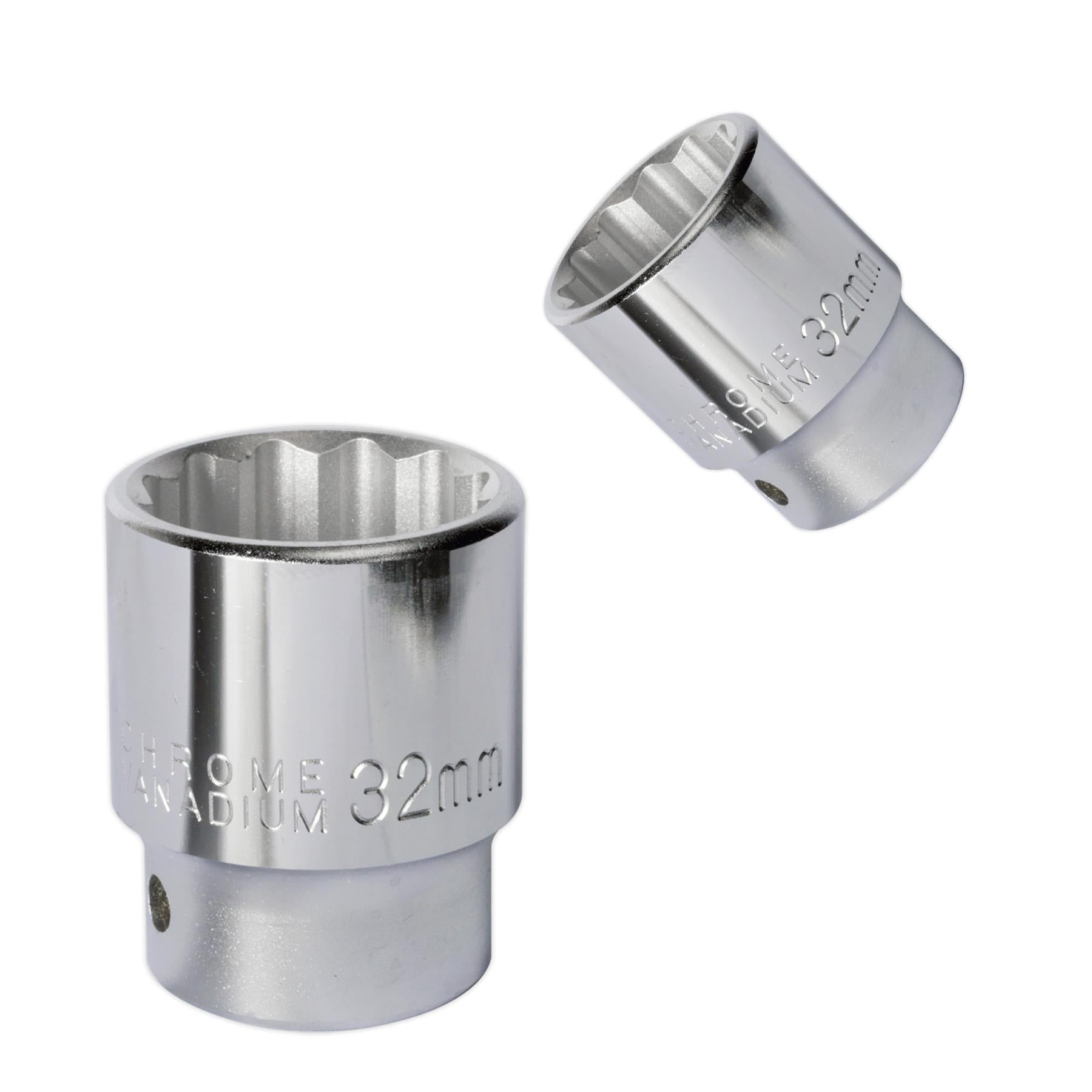 Sealey WallDrive Socket 32mm 3/4"Sq Drive