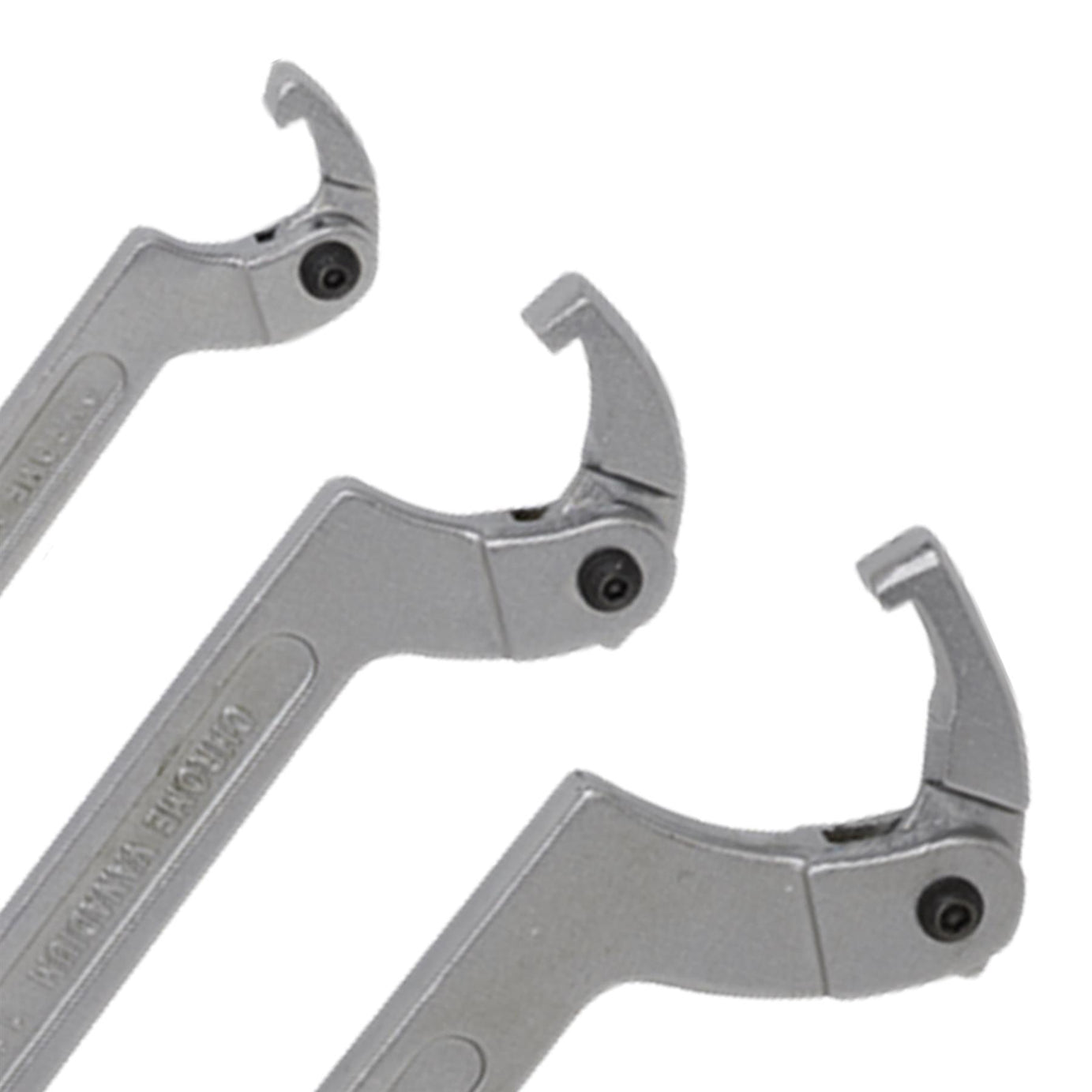 Sealey Adjustable C-Spanner - Hook & Pin Wrench Set 11pc