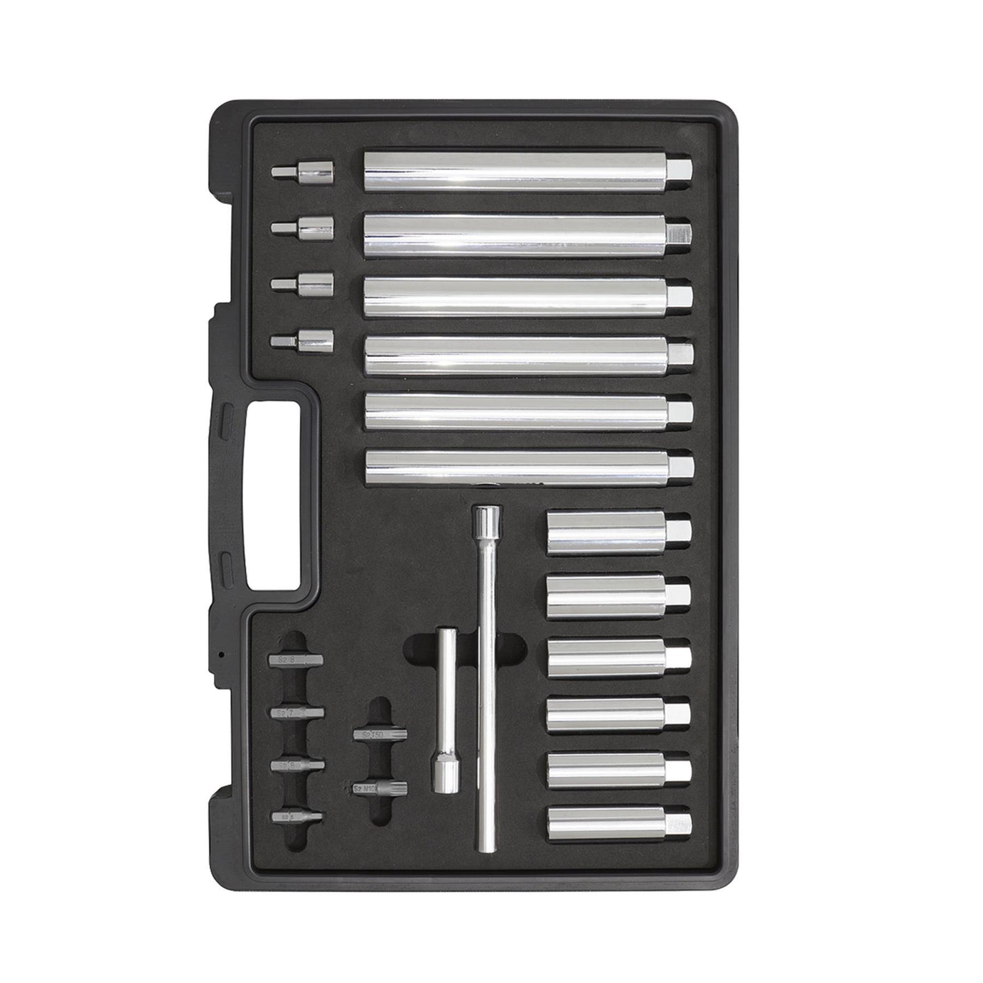 Sealey Suspension Strut Socket Set 24pc Chrome Vanadium Steel