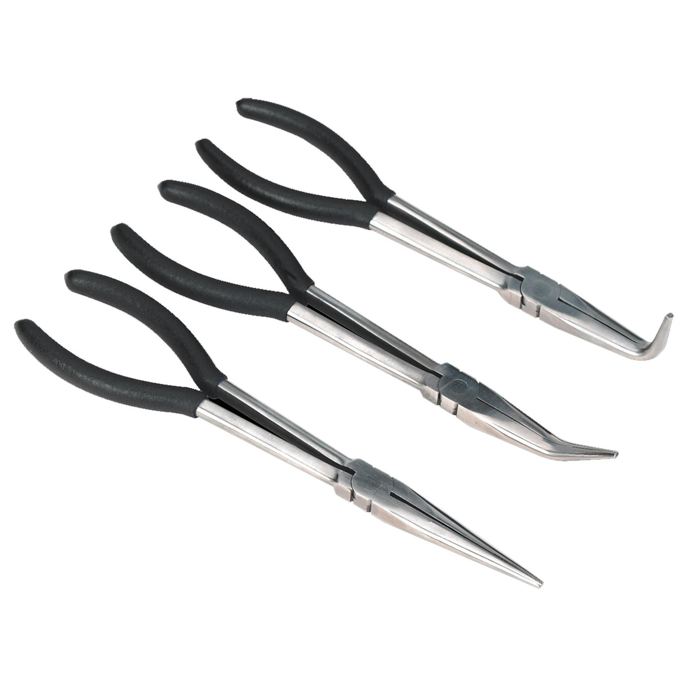 Sealey Needle Nose Pliers Set 3pc 275mm