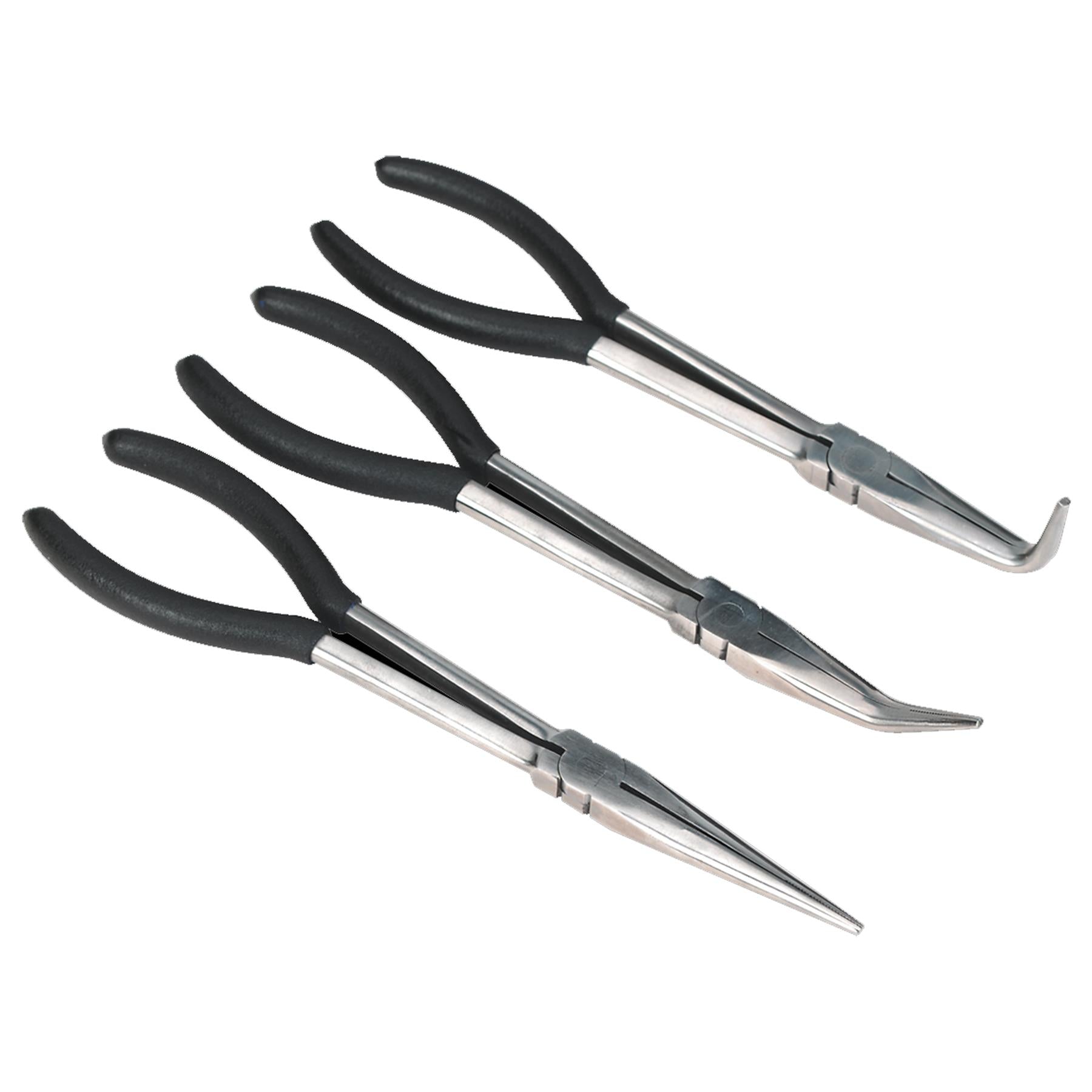 Sealey Needle Nose Pliers Set 3pc 275mm