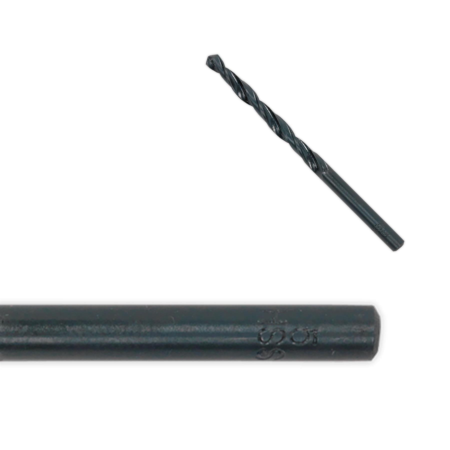 Sealey HSS Roll Forged Drill Bit �8mm Pack of 10