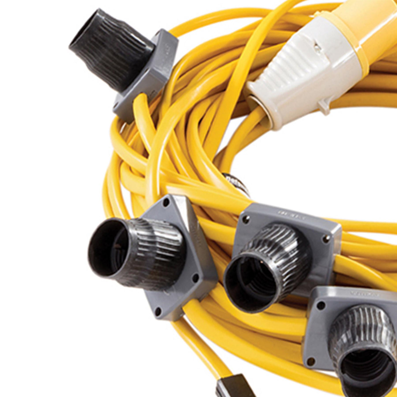 22m LED Fully Enclosed Festoon Lighting Kit 110v
