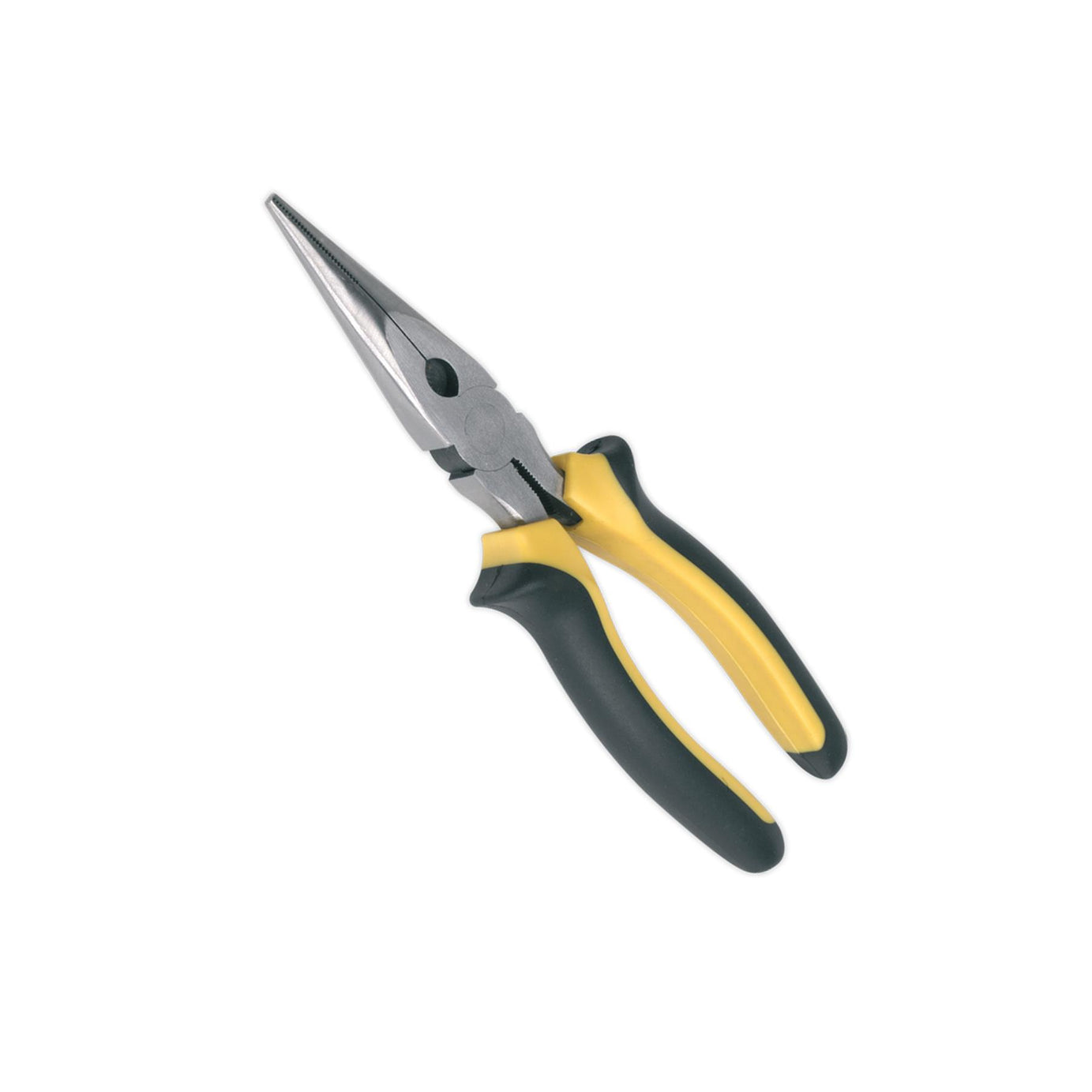 Sealey Long Nose Pliers Comfort Grip 200mm Fully Chromed