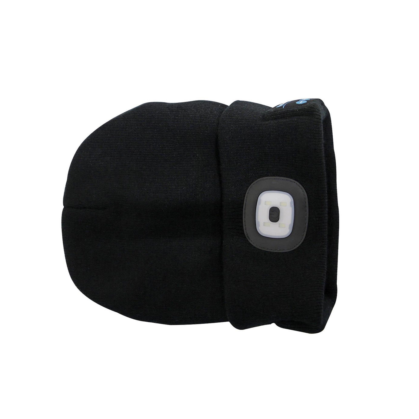 Sealey Beanie Hat 4 SMD LED USB R/Charge with Wireless Headphones