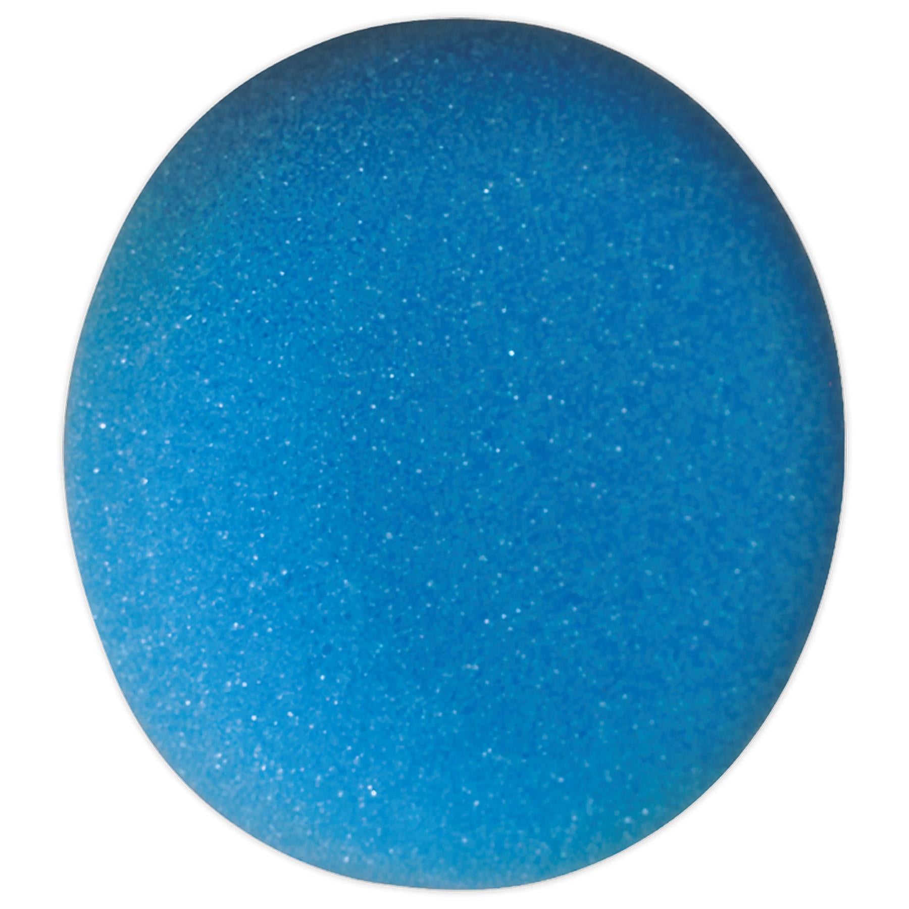 Sealey Buffing & Polishing Foam Head Hook & Loop 80x25mm Blue/Med