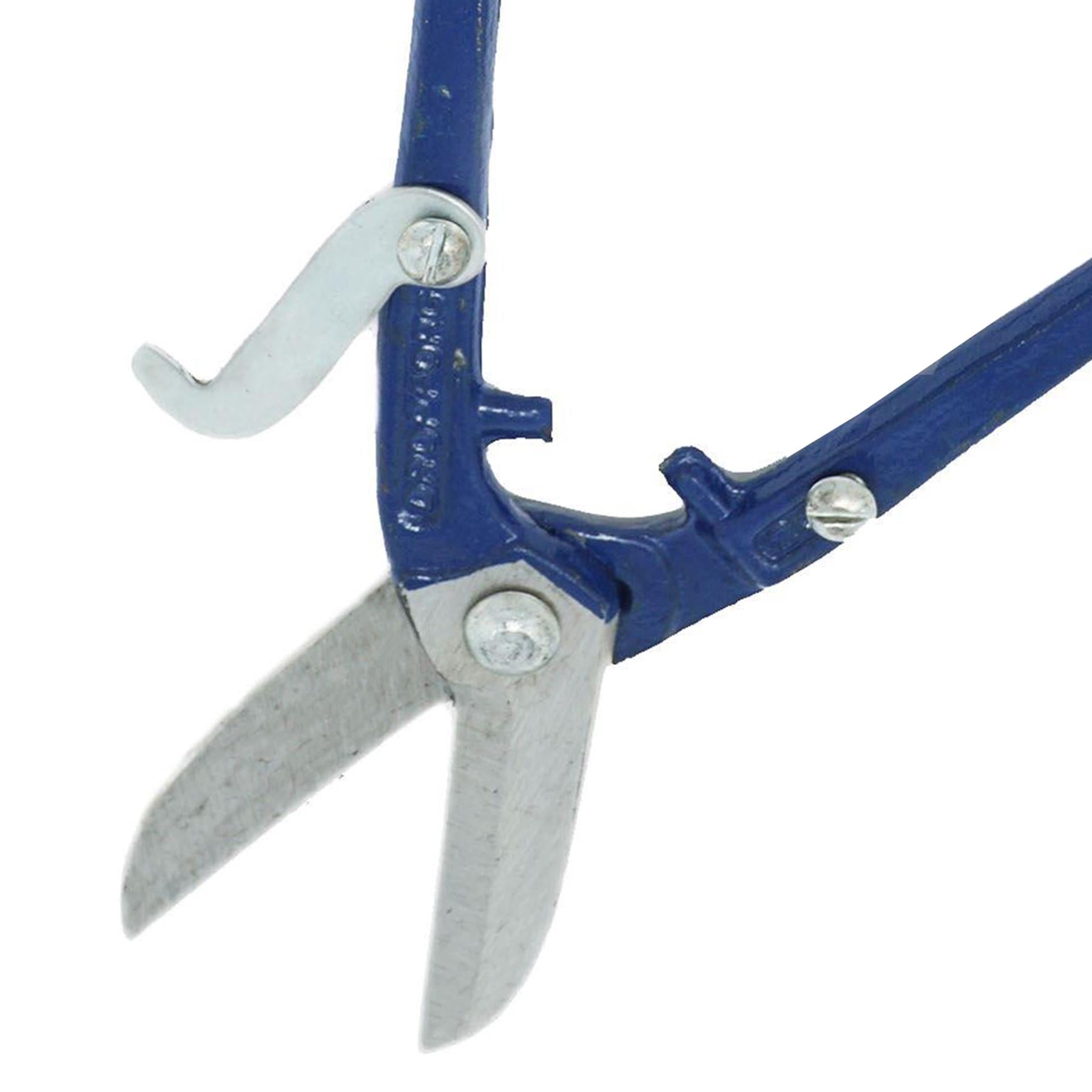 Thin Sheet Metal Mesh Tin Snip 12" Straight Cutting Shear Cutter Scissor Plastic