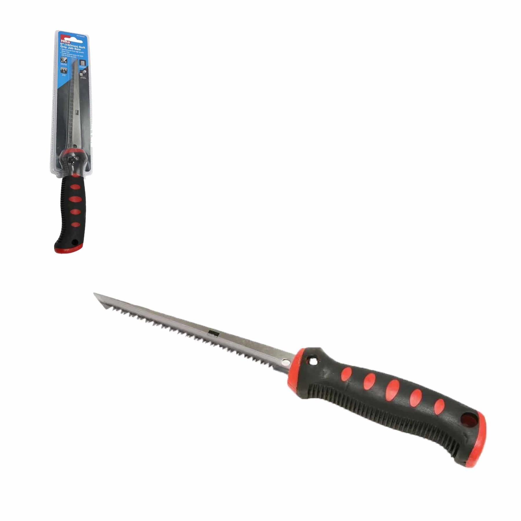 Jab / Plasterboard Saw 150mm (6inch) Soft Grip Drywall DIY Building Saw