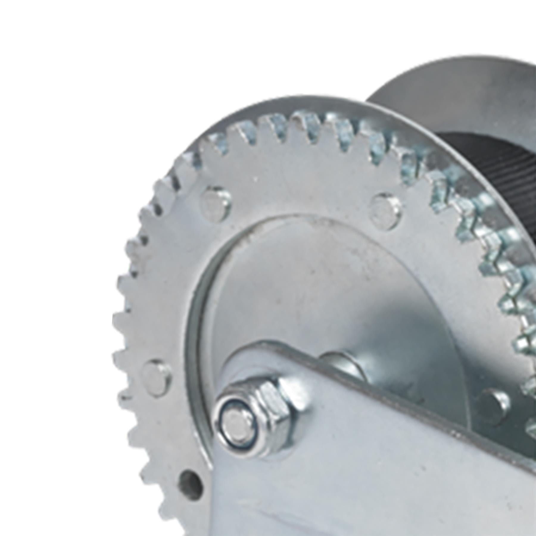 Sealey Geared Hand Winch 900kg Capacity with Webbing Strap