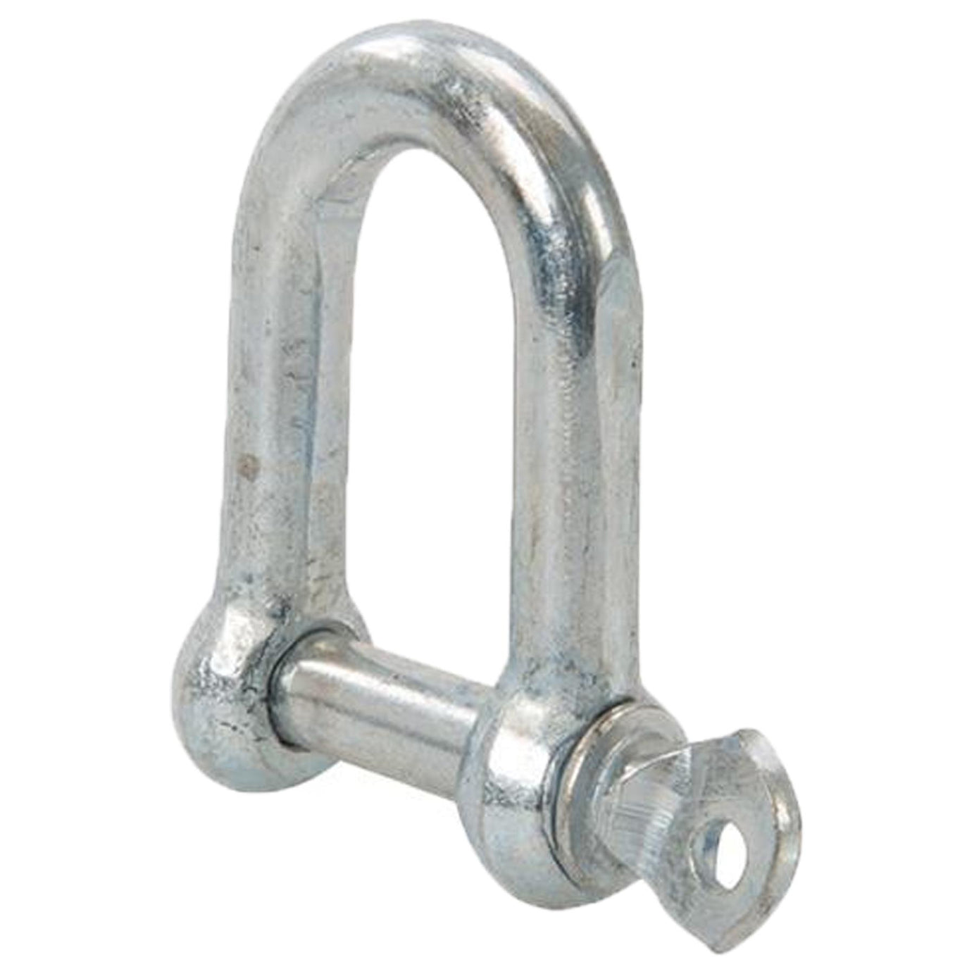 10pc Galvanised Commercial D-Shackle - M10 Zinc Plated Corrosion Resistant