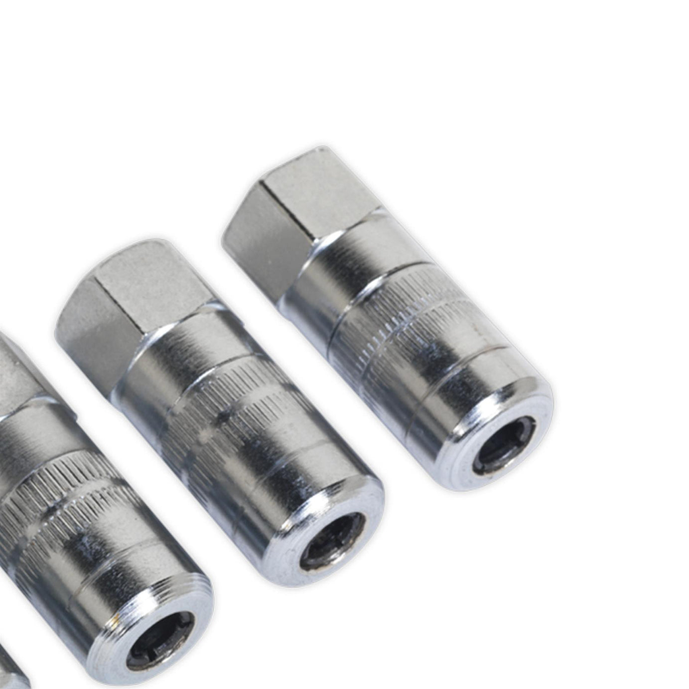 Sealey Hydraulic Connector 4-Jaw Heavy-Duty 1/8"BSP Pack of 5