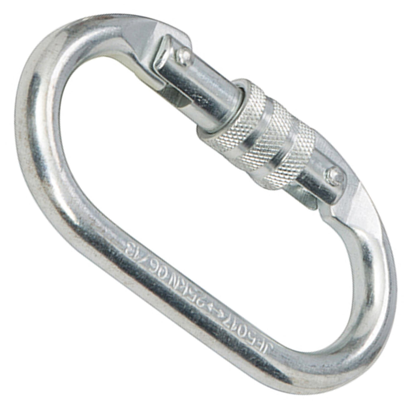 Screwgate Karabiner 25kN Alloy Steel Rock Climbing Caving Scaffolding Harness