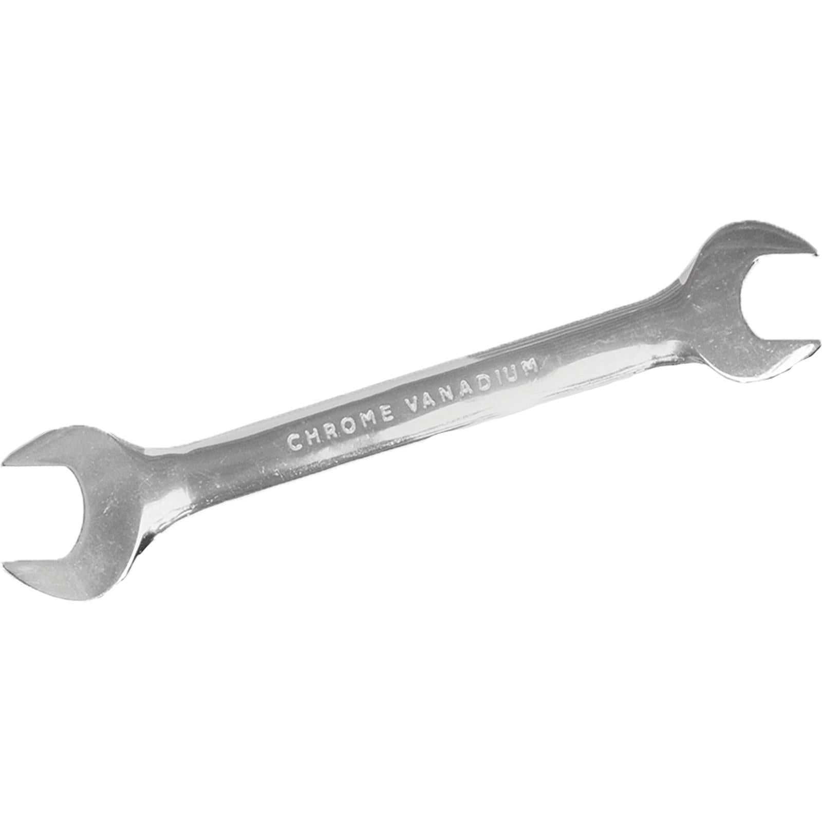 6Pce Open-Ended Spanner Set - 6 - 17mm High Quality Fully Polished Finish