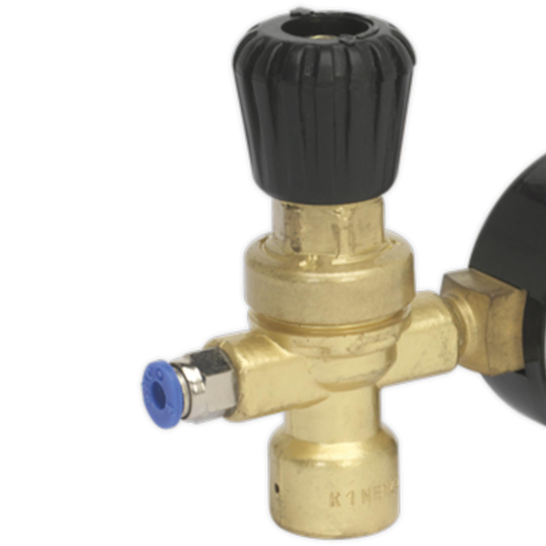 Sealey MIG Gas Regulator Disposable Cylinder 1 Gauge