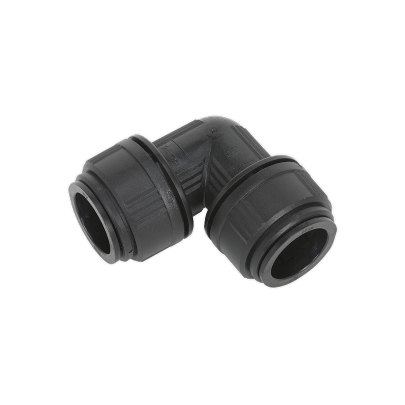 Sealey Equal Elbow Ø28mm Pack of 5 (John Guest Speedfit® - PM0328E)