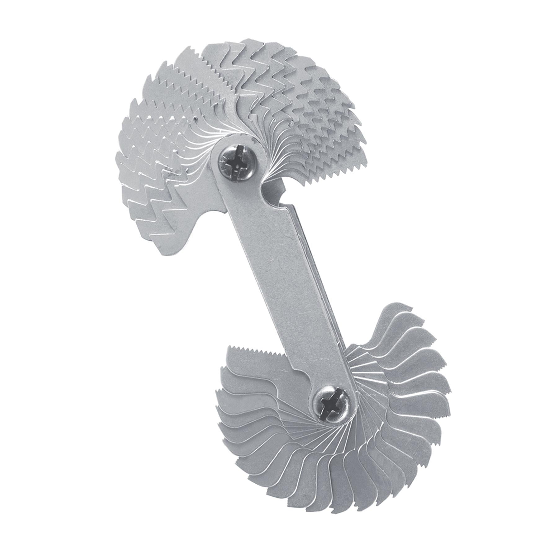 Screw Pitch Gauge Combination 0.25 - 6mm / 4 - 62Bsw Professional Tool