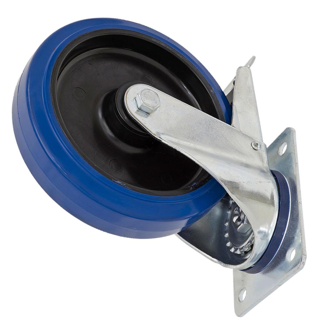 Sealey Heavy-Duty Rub Swivel Castor Wheel with Total Lock 125mm