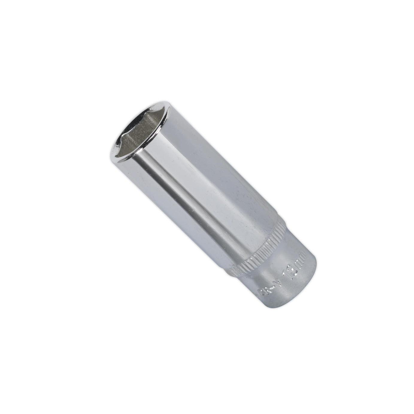 Sealey WallDrive® Socket 13mm Deep 1/4"Sq Drive Fully Polished