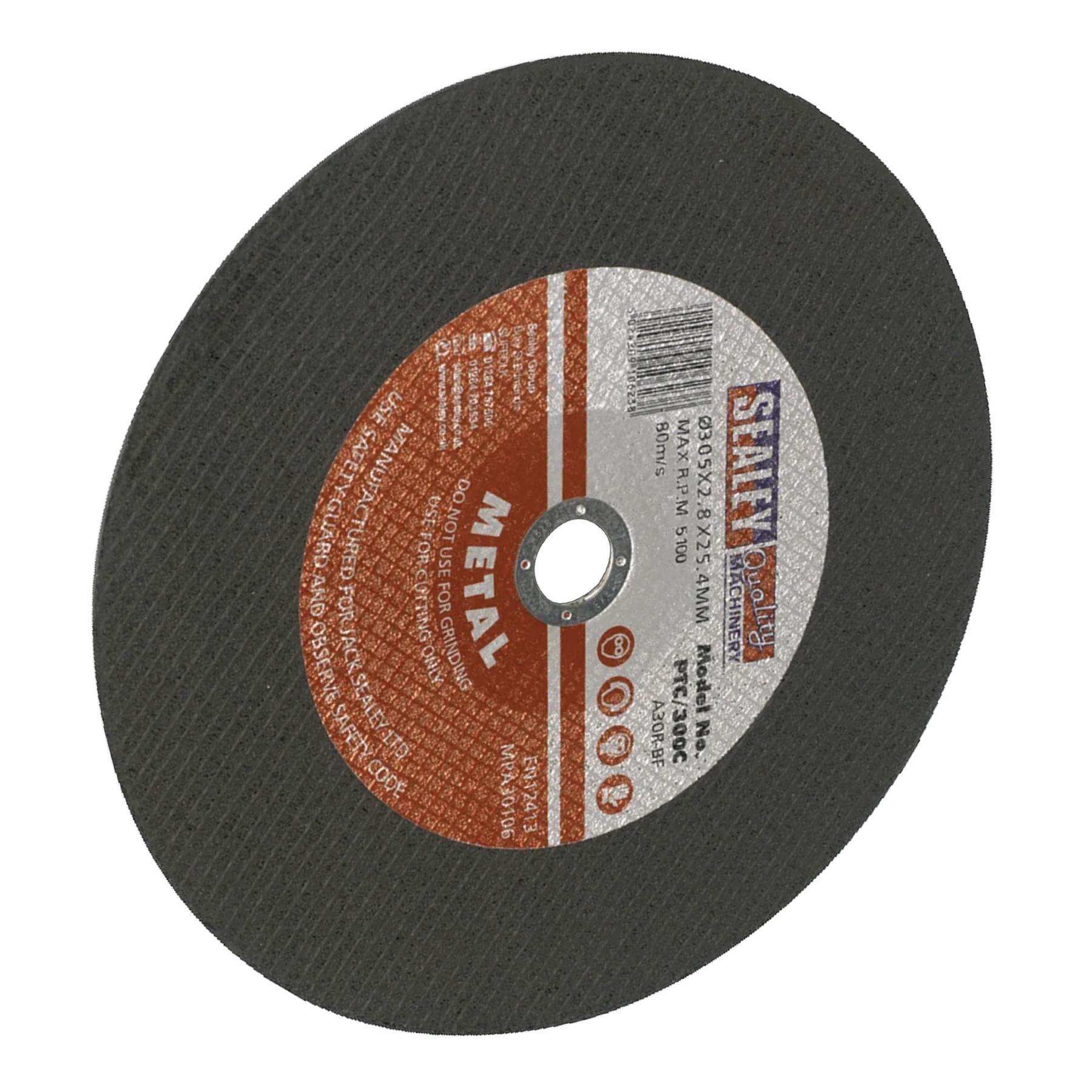 Sealey Cutting Disc 305 x 2.8mm 25.4mm Bore