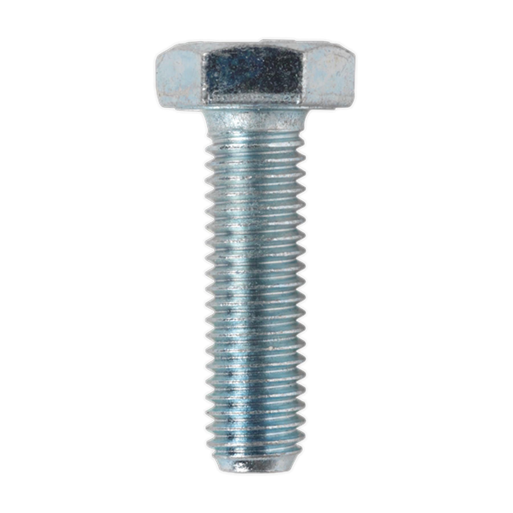 Sealey HT Setscrew M10 x 35mm 8.8 Zinc Pack of 25