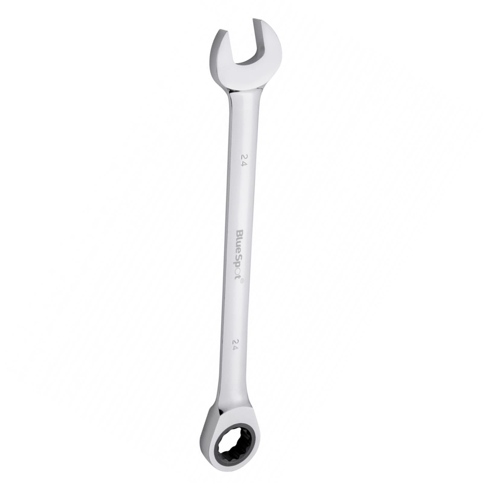 Blue Spot Fixed head Ratchet Spanner Combination Ring open end Wrench 24mm