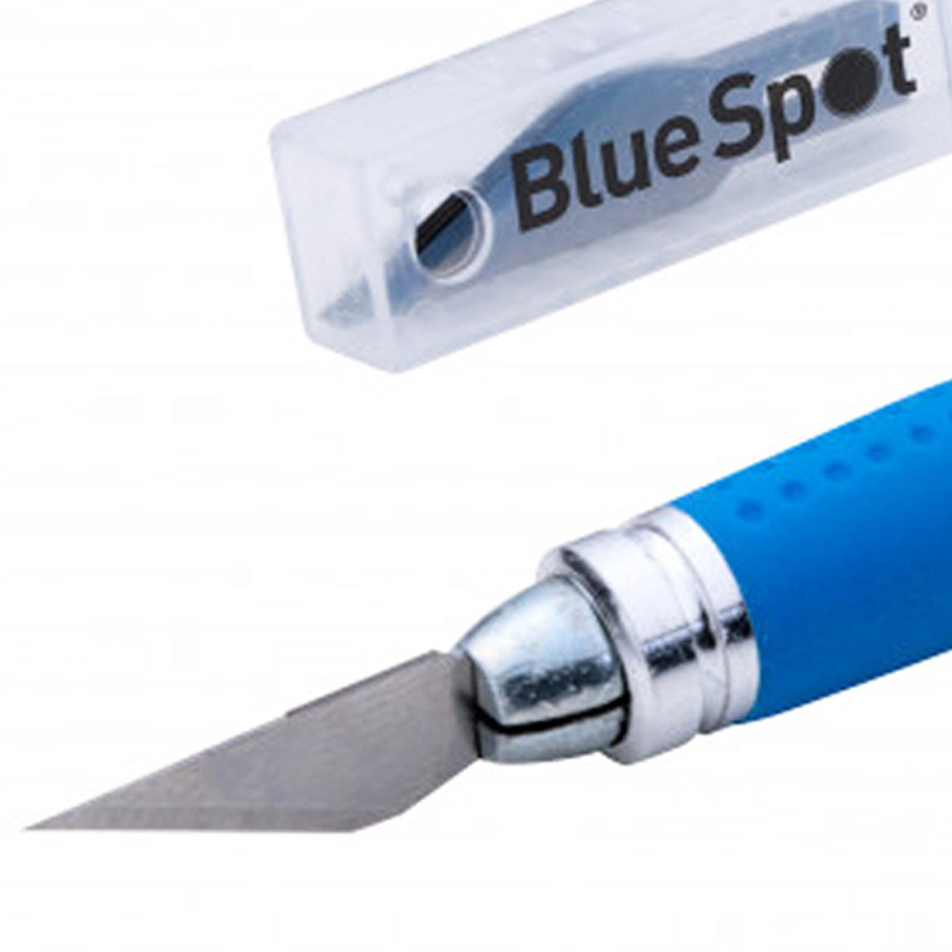BlueSpot Crafters Companion Soft Grip Handle Precision Cutter for Crafts & 5 Blades