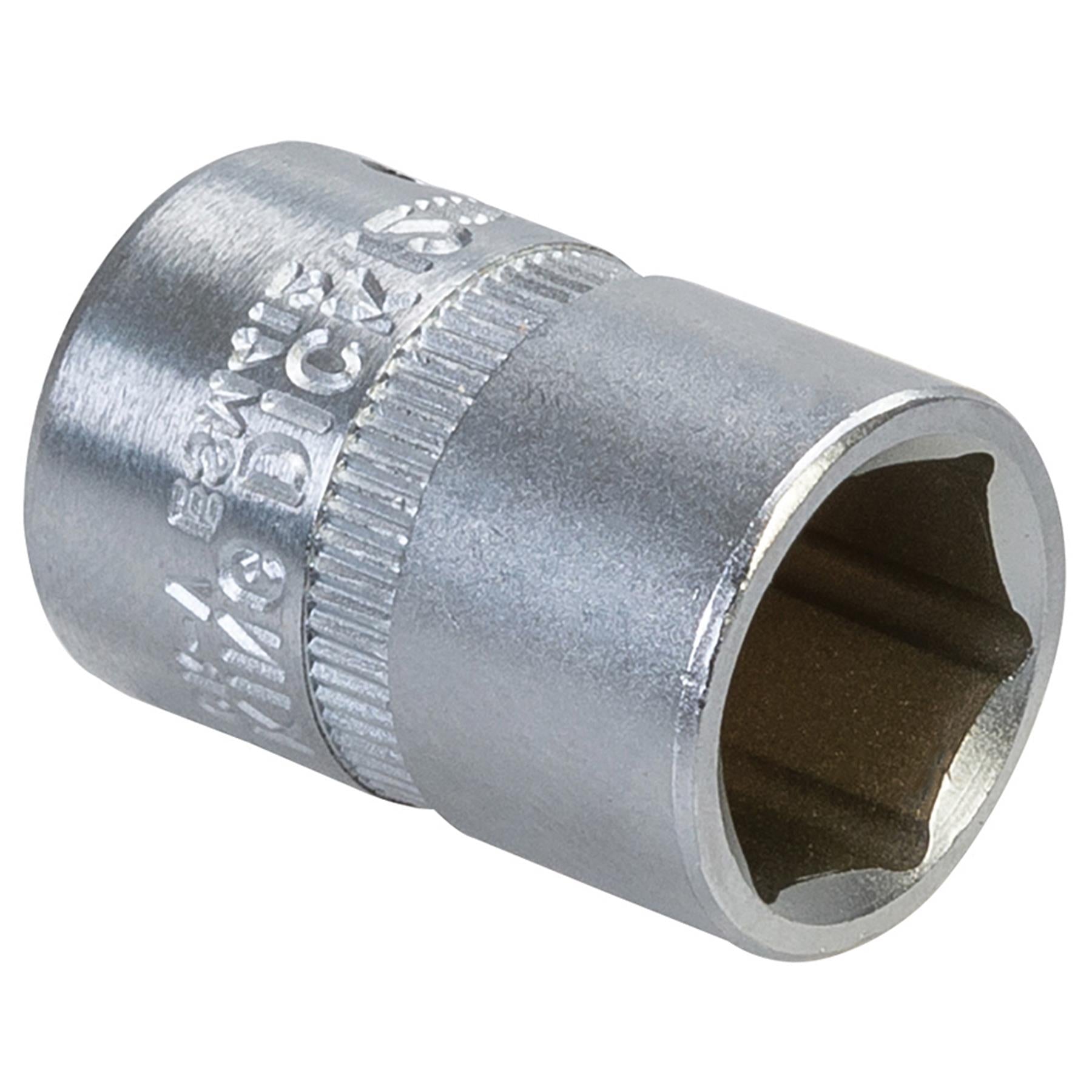 King Dick Socket 1/4" Sd 6pt Metric 12mm