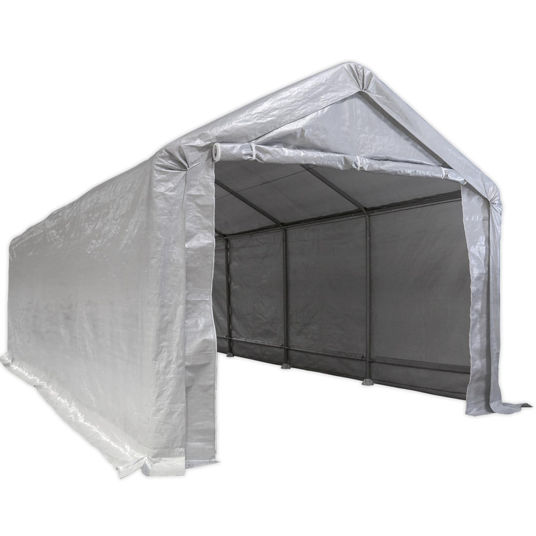 Sealey Car Port Shelter 3.3 x 7.5 x 2.9m A Garage For Cars, Storage For boats