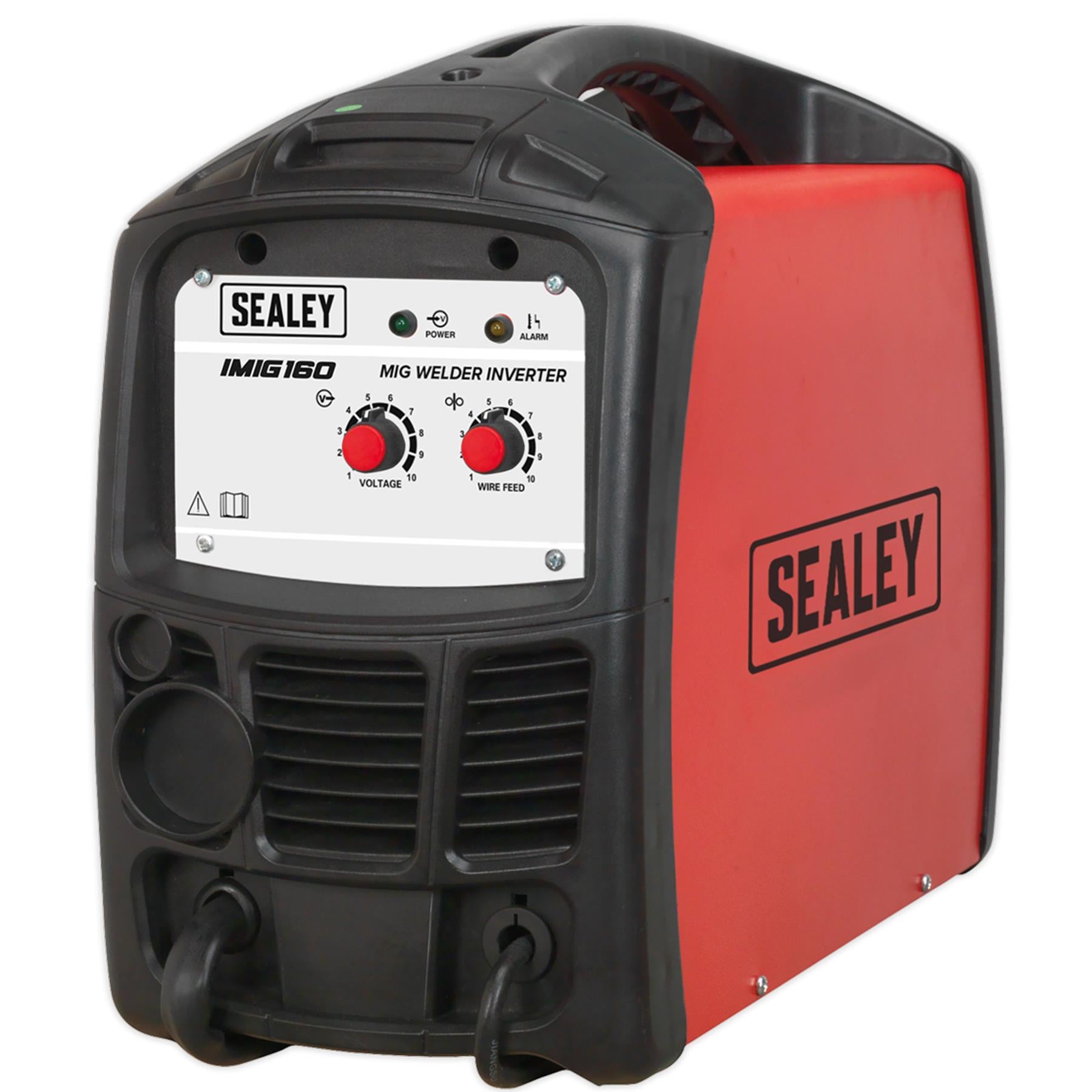 Sealey MIG Welder Inverter 160A Welds steel, stainless steel, copper, nickel