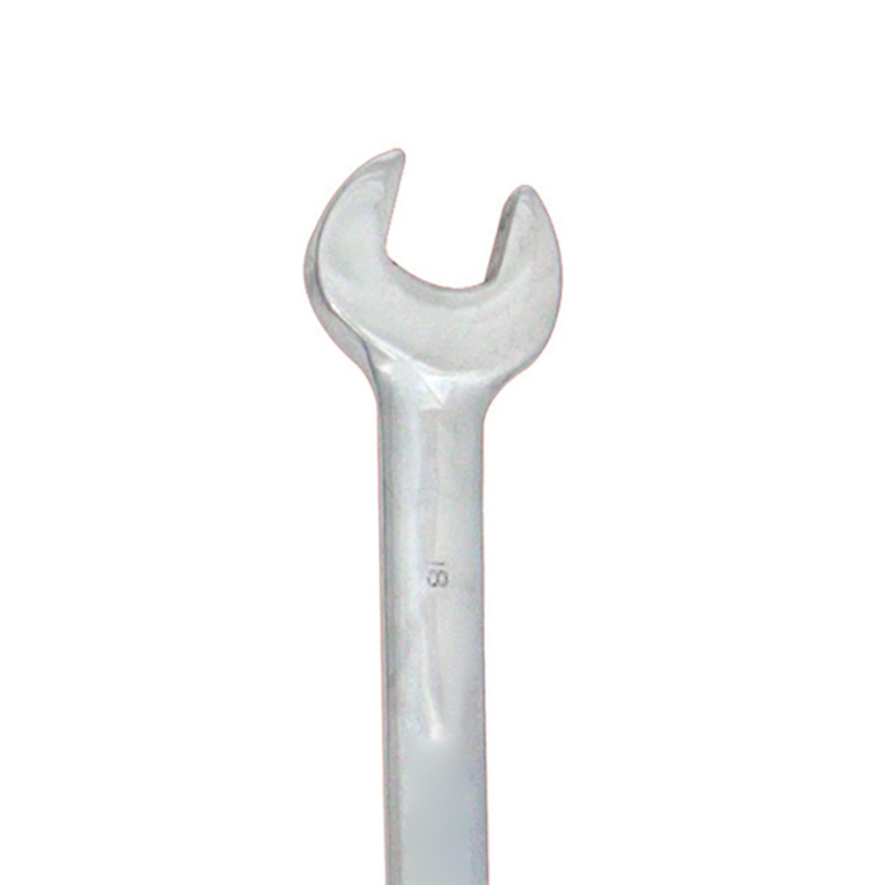 12Pce Fixed Head Ratchet Spanner Set 8mm - 19mm Tough Nylon Storage Roll
