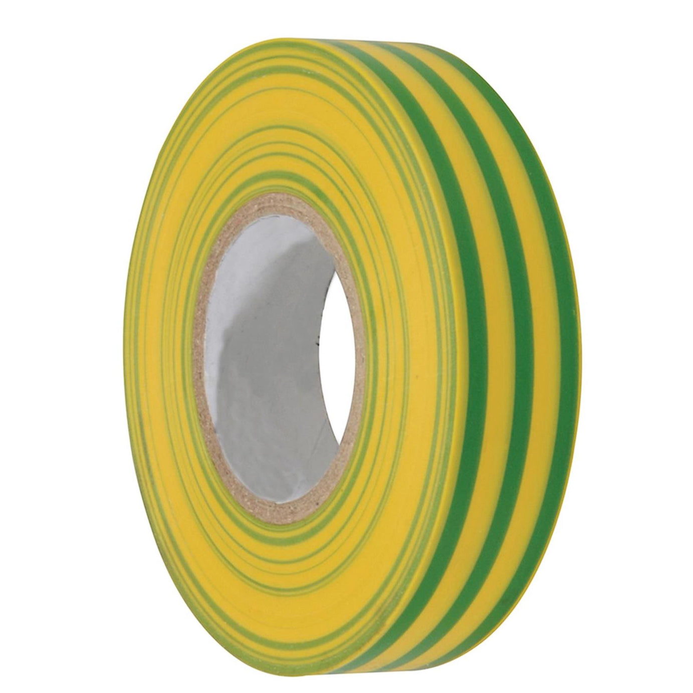 19mm x 22mm Electrical Pvc Insulating Tape Flame Retardant Rolls Yellow/Green 2 Rolls