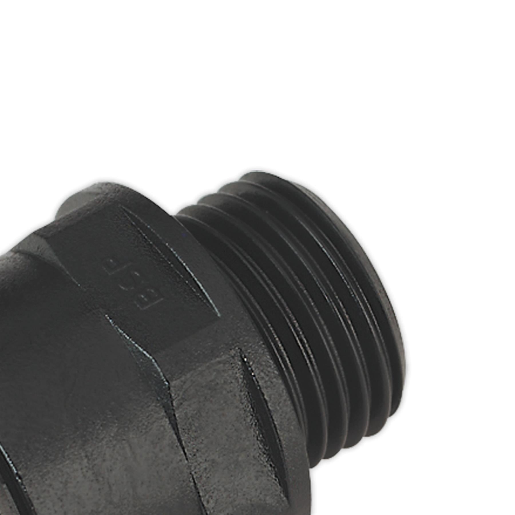 Sealey Straight Adaptor 15mm 1/2"BSP Pack of 2 (Speedfit-PM011514E)