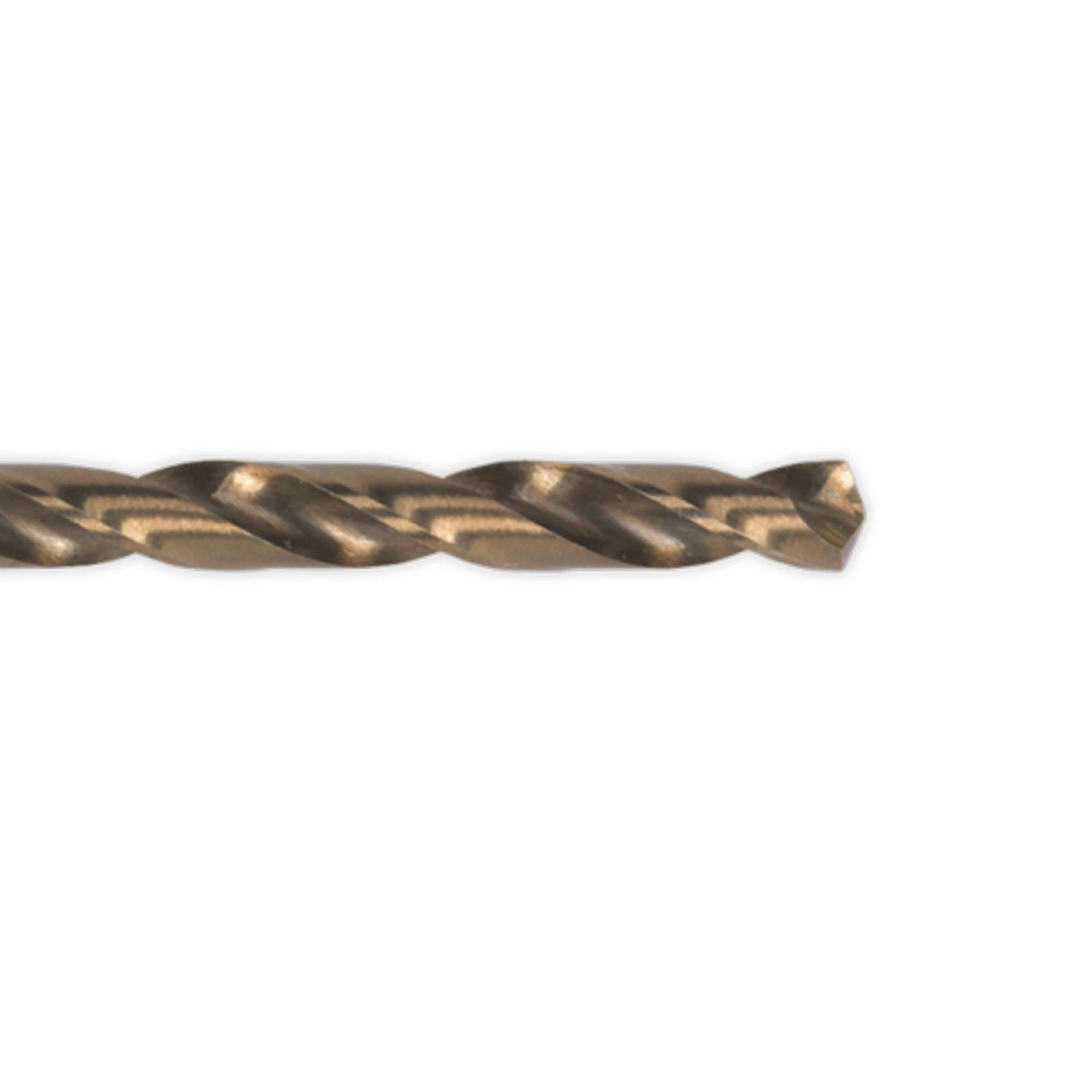 Sealey HSS Cobalt Fully Ground Drill Bit Ø1/8" Pack of 10