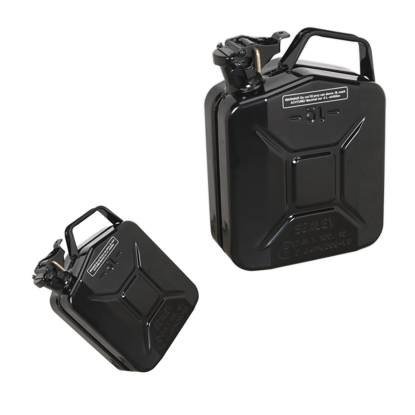 Sealey Jerry Can 5L - Black