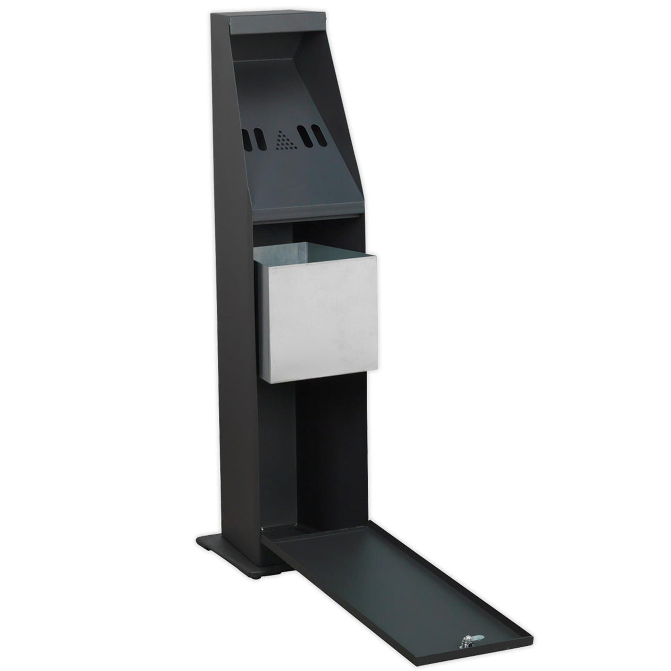 Sealey Cigarette Bin High Quality Lock And Supplied With two keys