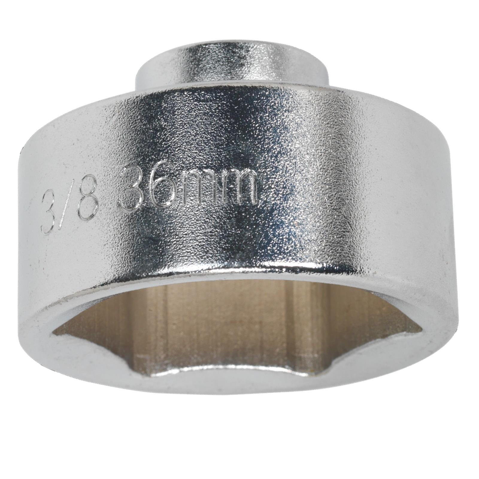 Sealey Low Profile Oil Filter Socket 36mm 3/8"Sq Drive