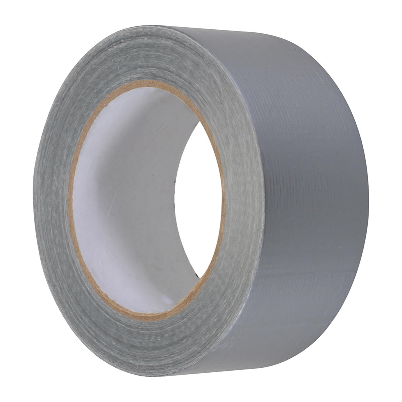 Duct Tape - 50mm X 50M Silver Polyethylene-Coated With Hot-Melt Glue Adhesive