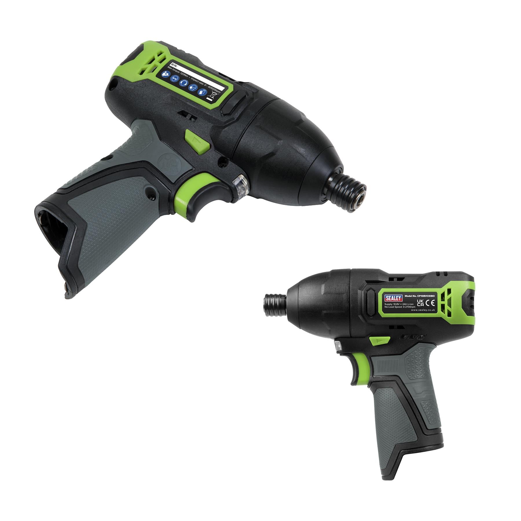 Sealey Cordless Impact Driver 1/4"Hex Drive 10.8V - Body Only