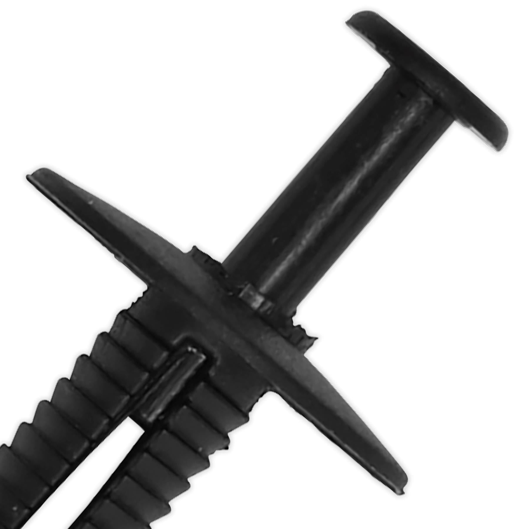 Sealey Push-In Bumper Fixing Rivet, 20mm x 24mm, Universal - Pk 20