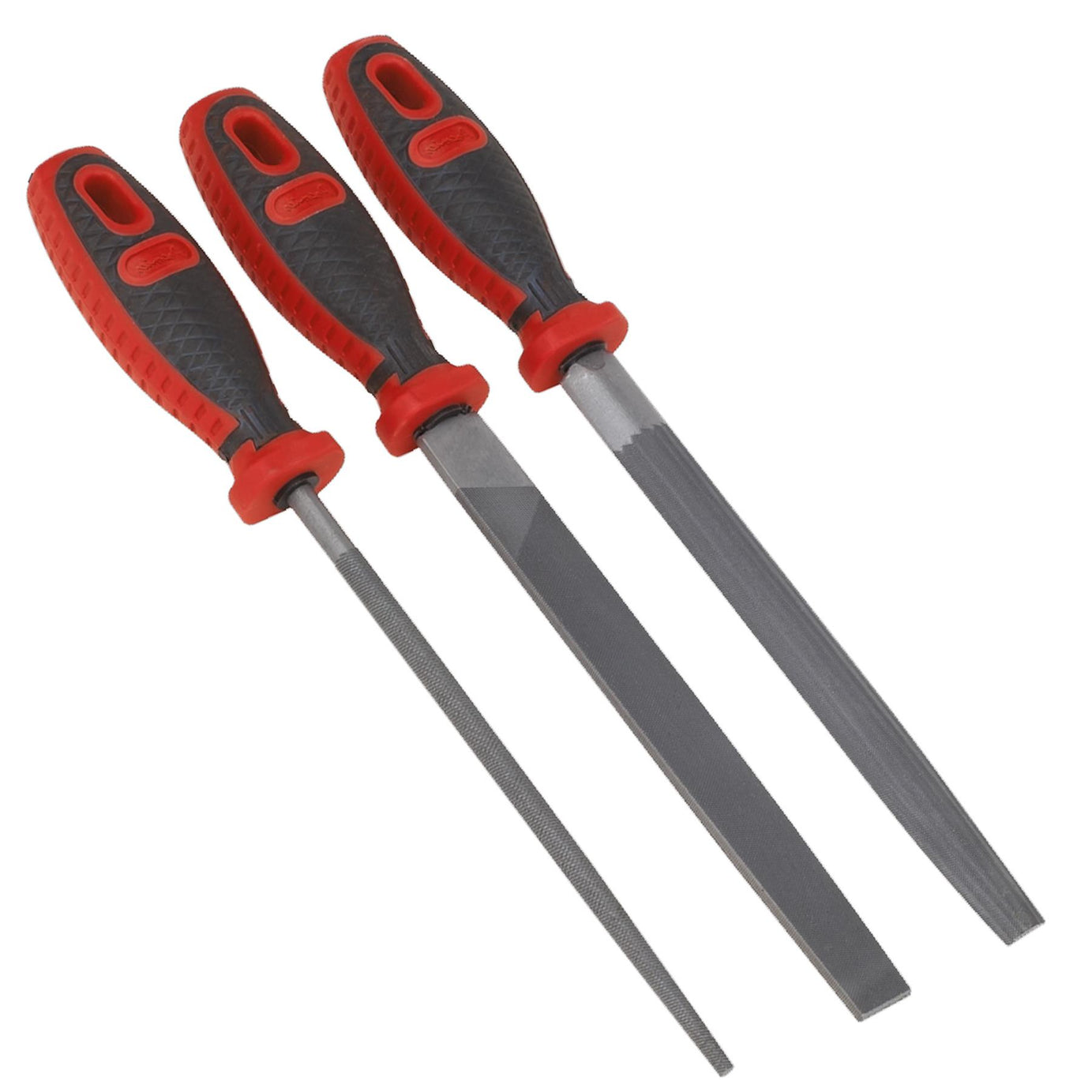 Sealey Engineer's File Set 3pc 200mm