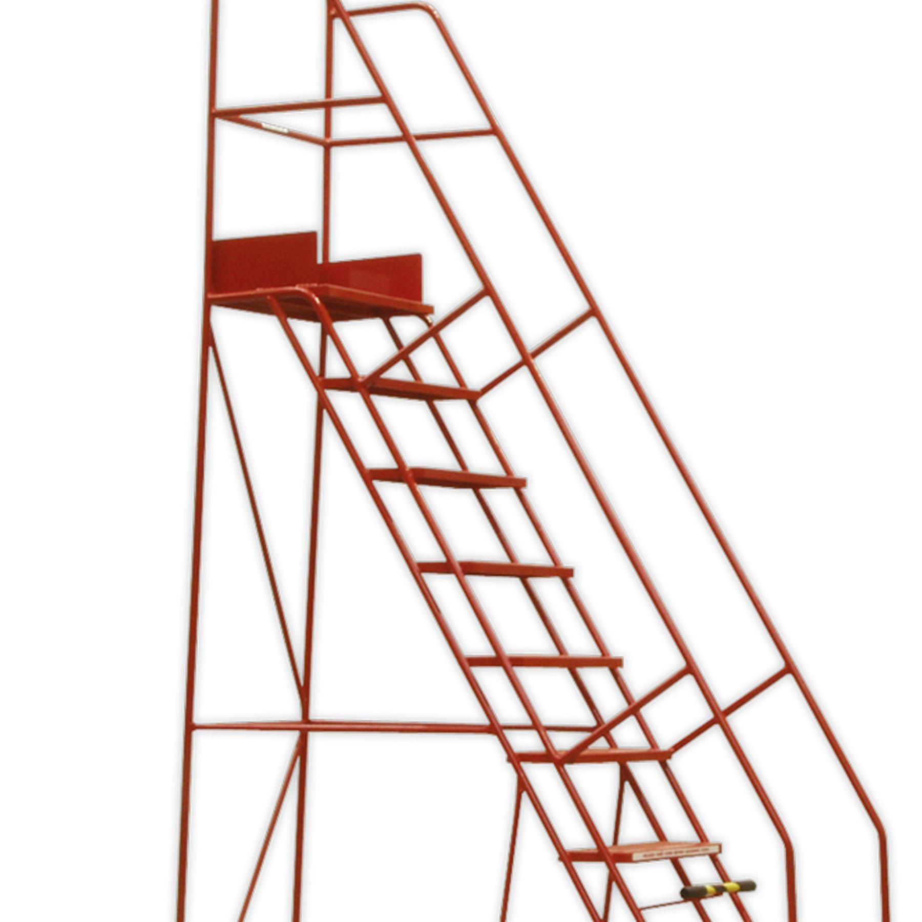 Sealey Mobile Safety Steps 10-Tread Garage Workshop DIY