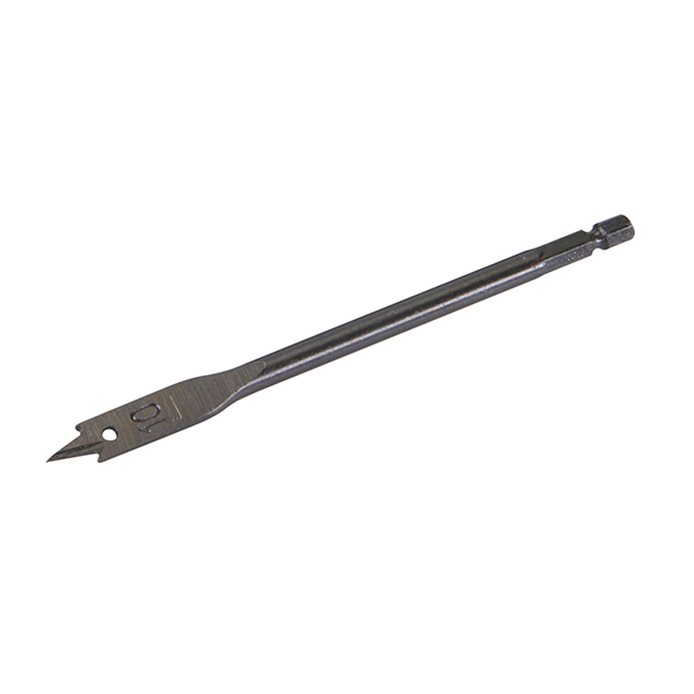 7Pce Plumber Flat Bit Set 10mm - 40mm Fully Hardened High Carbon Steel New