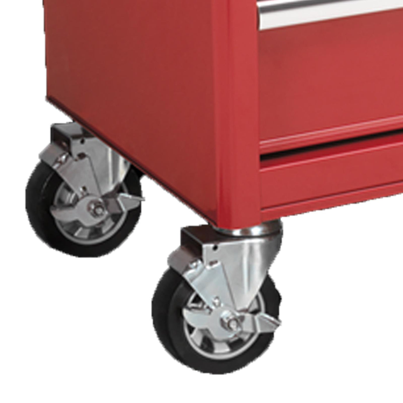 Rollcab 5 Drawer With Ball Bearing Slides - Red From Sealey AP33459 Syd