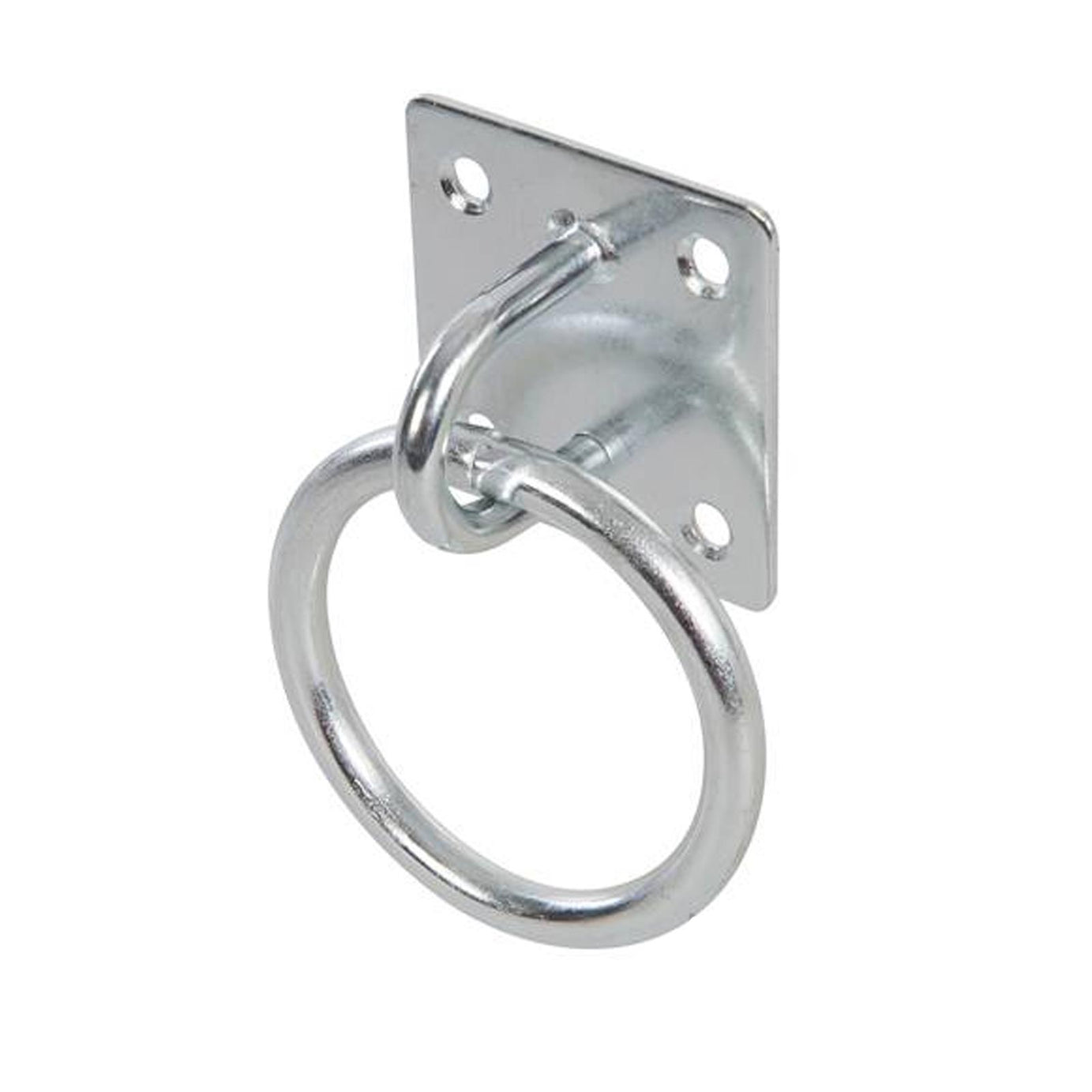 Chain Plate Galvanised Ring 50mm X 50mm Zinc Plated Corrosion Resistant