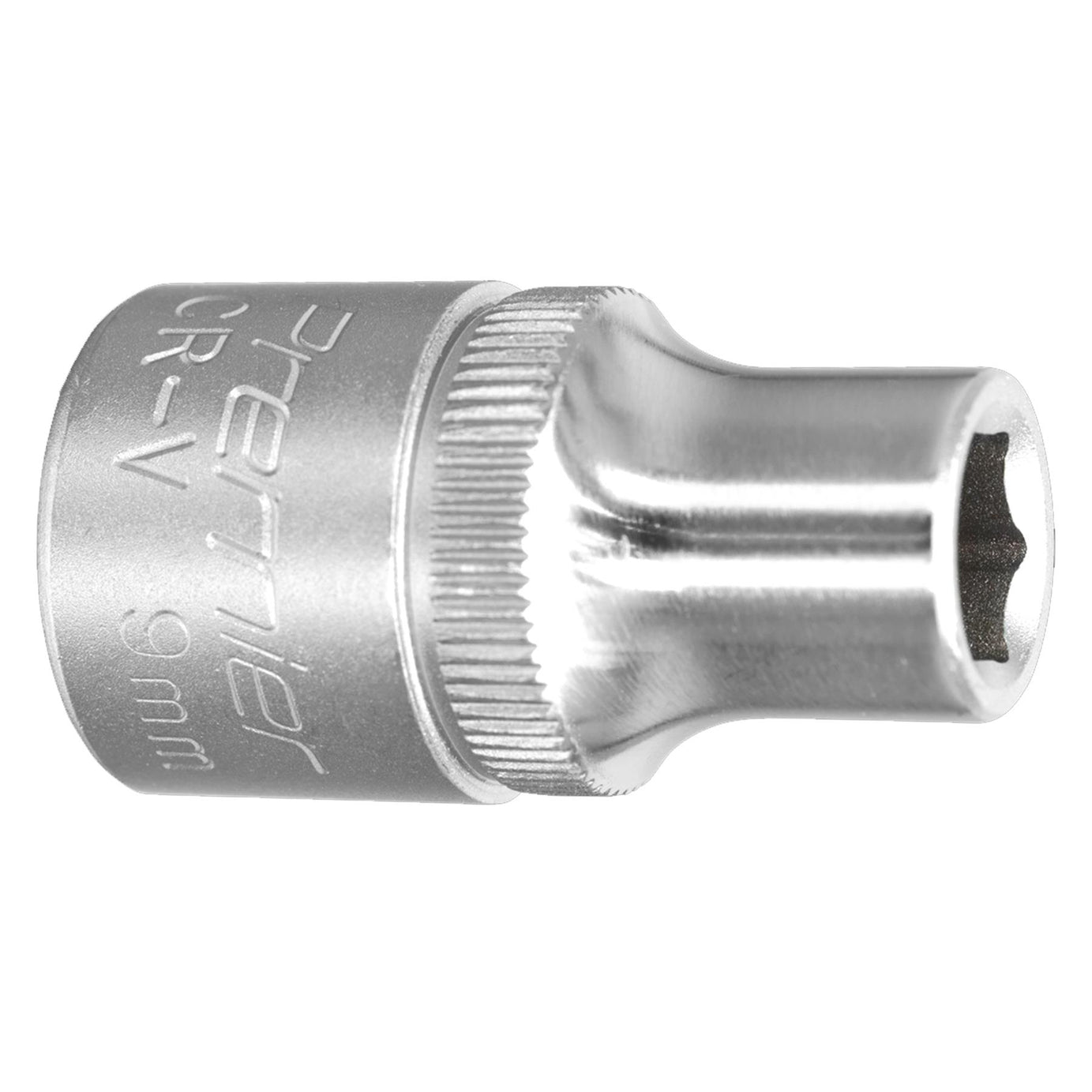 Sealey WallDrive Socket 9mm 1/2"Sq Drive Chrome Vanadium steel