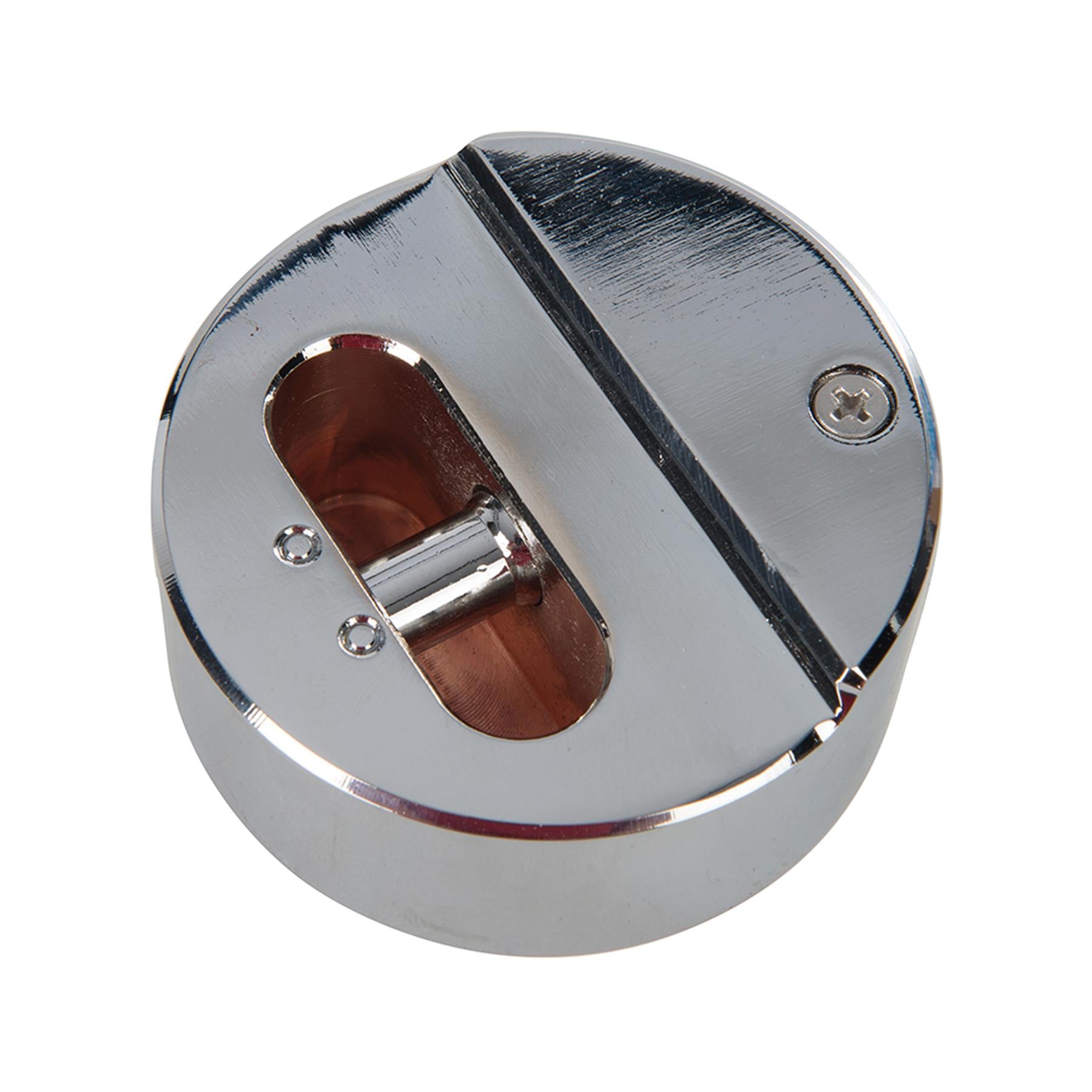 Shackleless Padlock Van Lock Replacement Chrome Plated With 3 Brass Keys 73mm