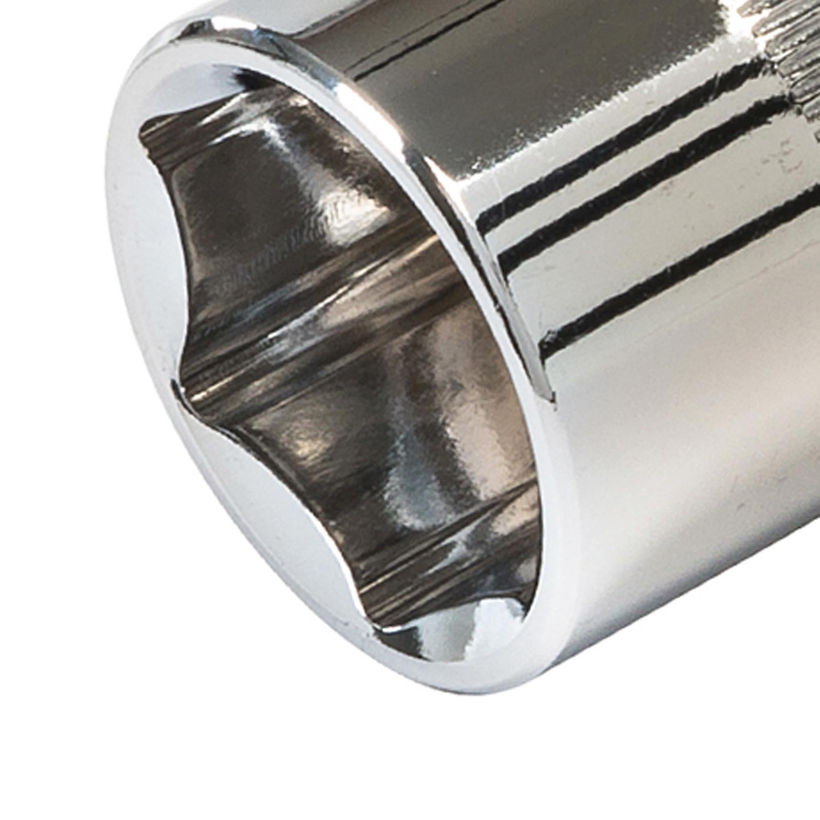 Socket 1/2" Drive Metric Hex Square 22mm Individual Hex Polished Crv Quality