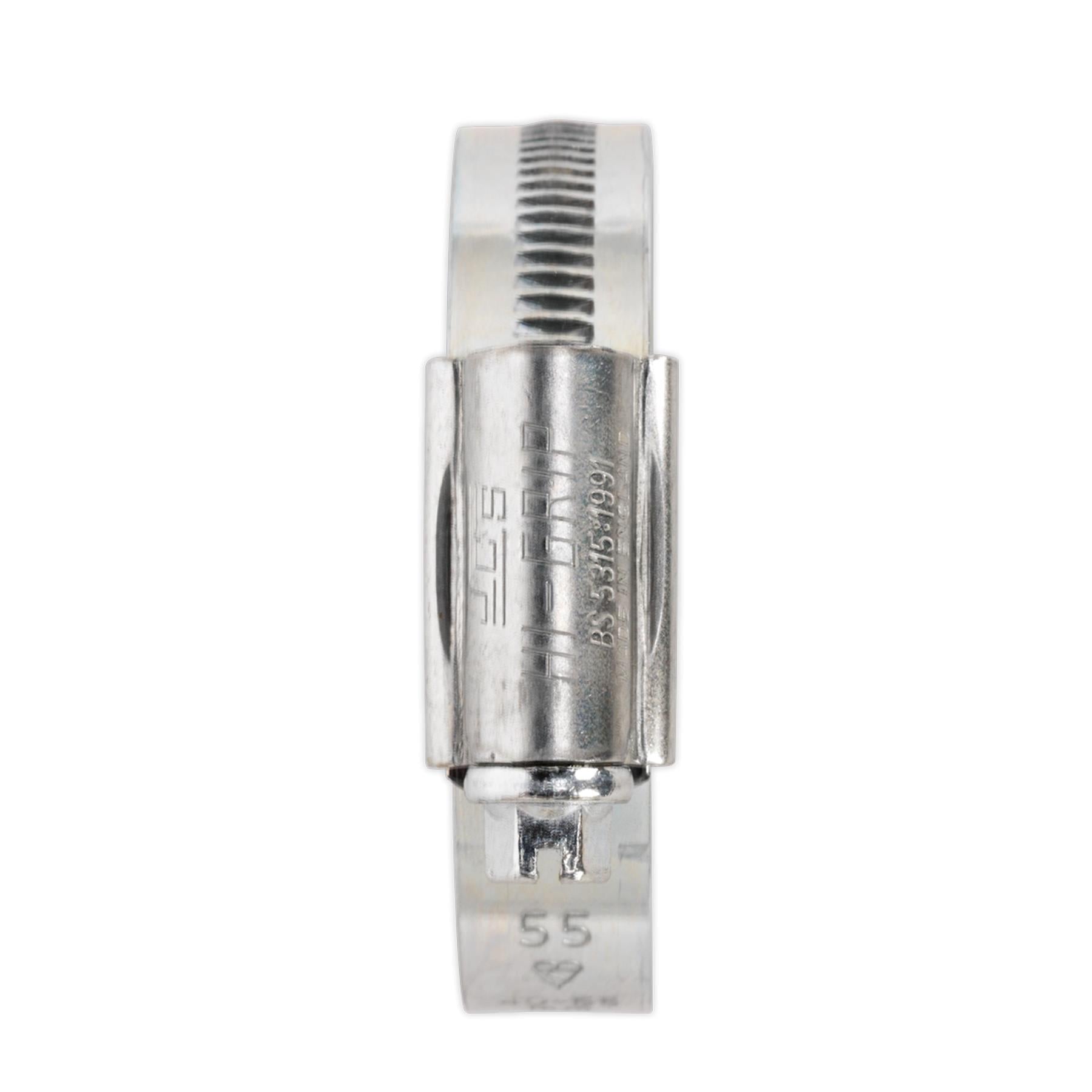 Sealey HI-GRIP Hose Clip Zinc Plated �40-55mm Pack of 20